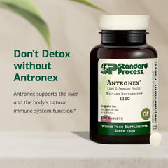 Gluten-free label on Antronex bottle