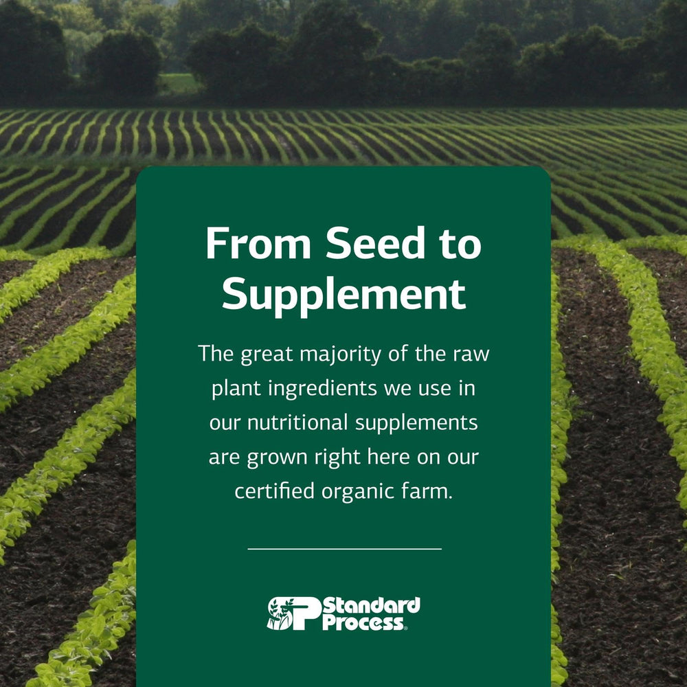 Standard Process brand heritage and commitment to whole food nutrition