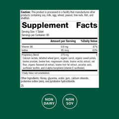 Cataplex F label with product details