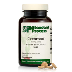 Standard Process Cyrofood bottle with 360 tablets