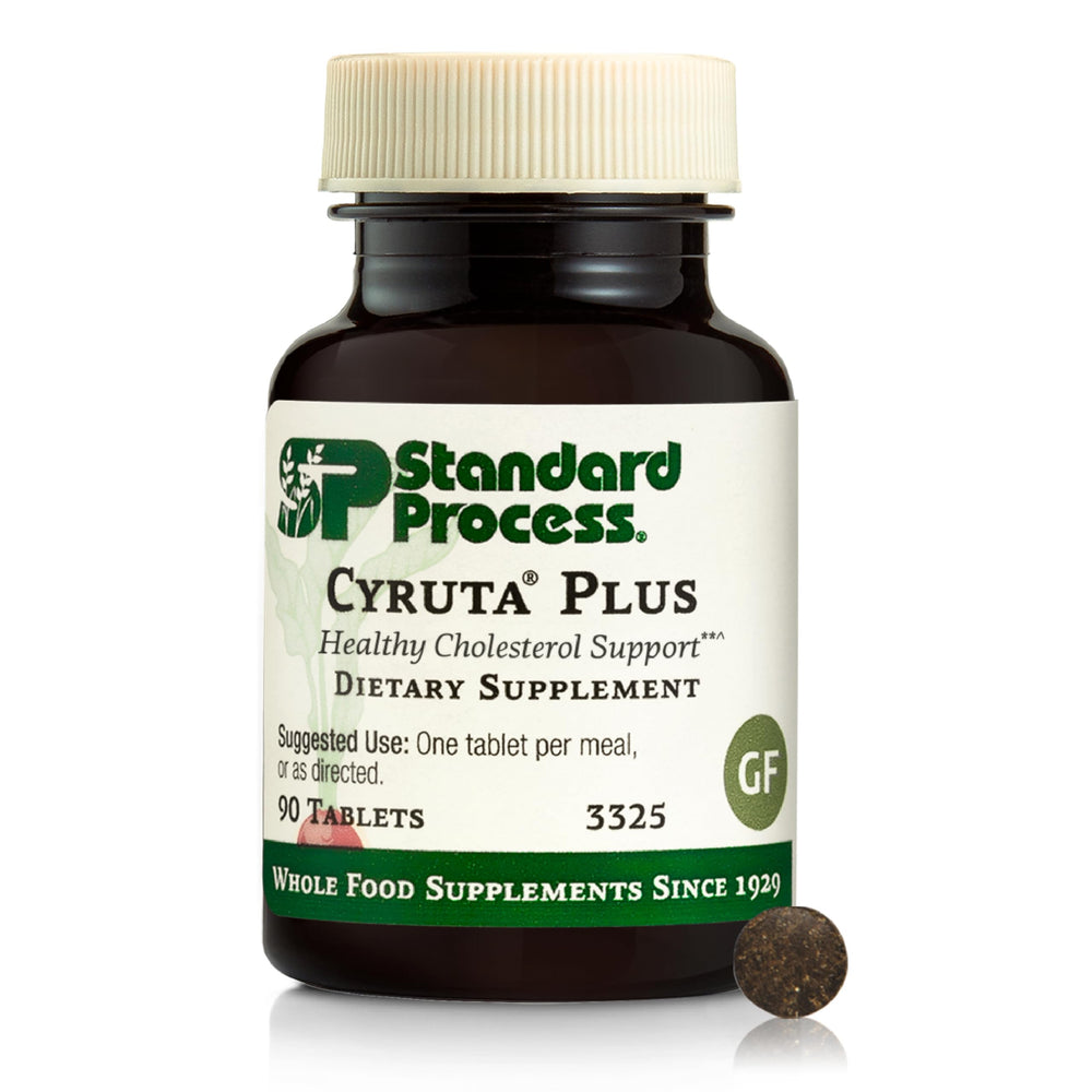 Bottle of Standard Process Cyruta Plus – 90 tablets