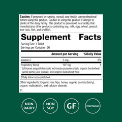 Echinacea-C 90 tablets bottle on white background