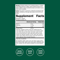 Close-up of Ferrofood iron supplement capsules