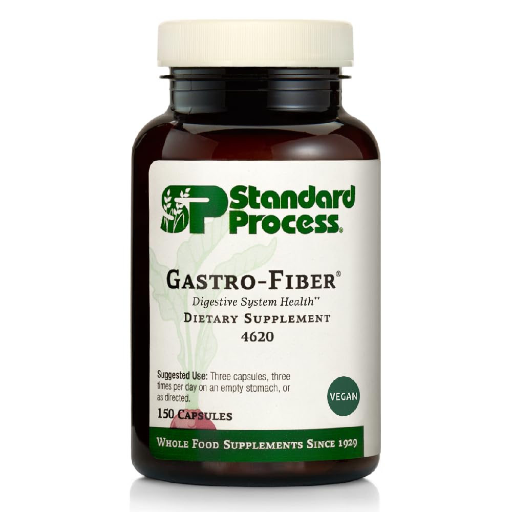 Standard Process Gastro-Fiber 150 capsules bottle