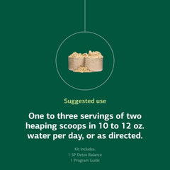 SP Detox Balance oat and buckwheat flour providing gluten-free protein