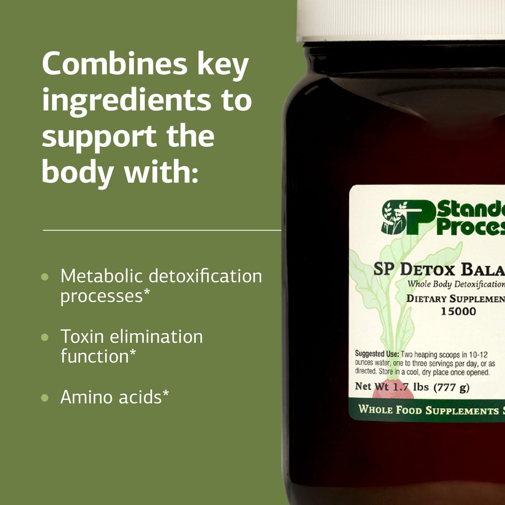 SP Detox Balance pumpkin concentrate ingredient in the blend