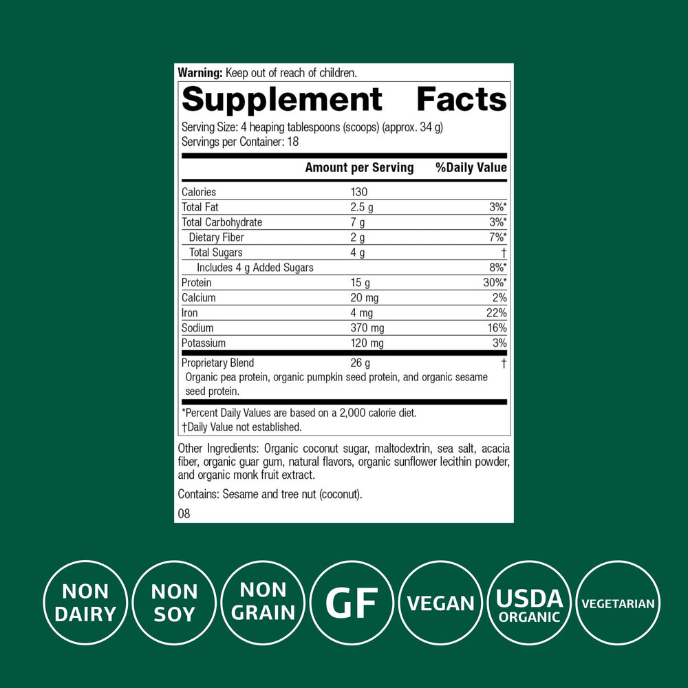 Standard Process Veg-E Complete Pro vanilla shake glass, muscle-supportive protein