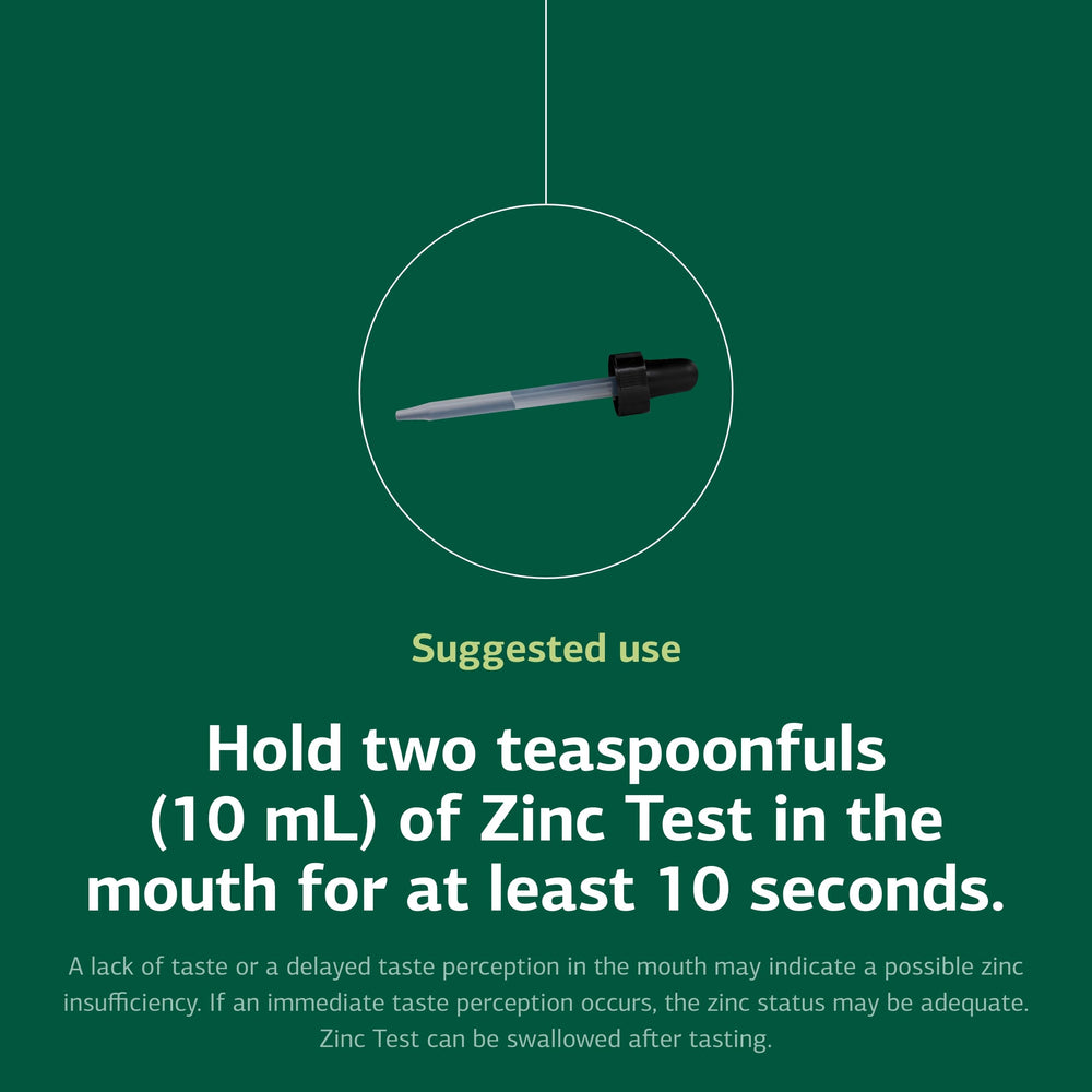 Standard Process Zinc Test packaging and branding