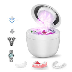 Staredy Ultrasonic Retainer Cleaner white unit with touchscreen