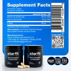 STARFIT 90 capsule bottle packaging