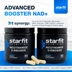 NAD+ energy and focus support from STARFIT