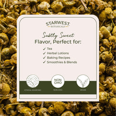 Chamomile tea ready to serve