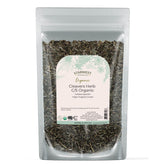 Front view of Starwest Botanicals Cleavers Herb Organic 4 oz pouch