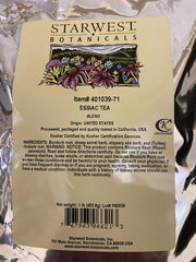 Starwest Essiac Tea 1 lb front packaging