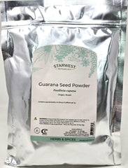 Starwest Guarana Seed Powder 1 lb - front view