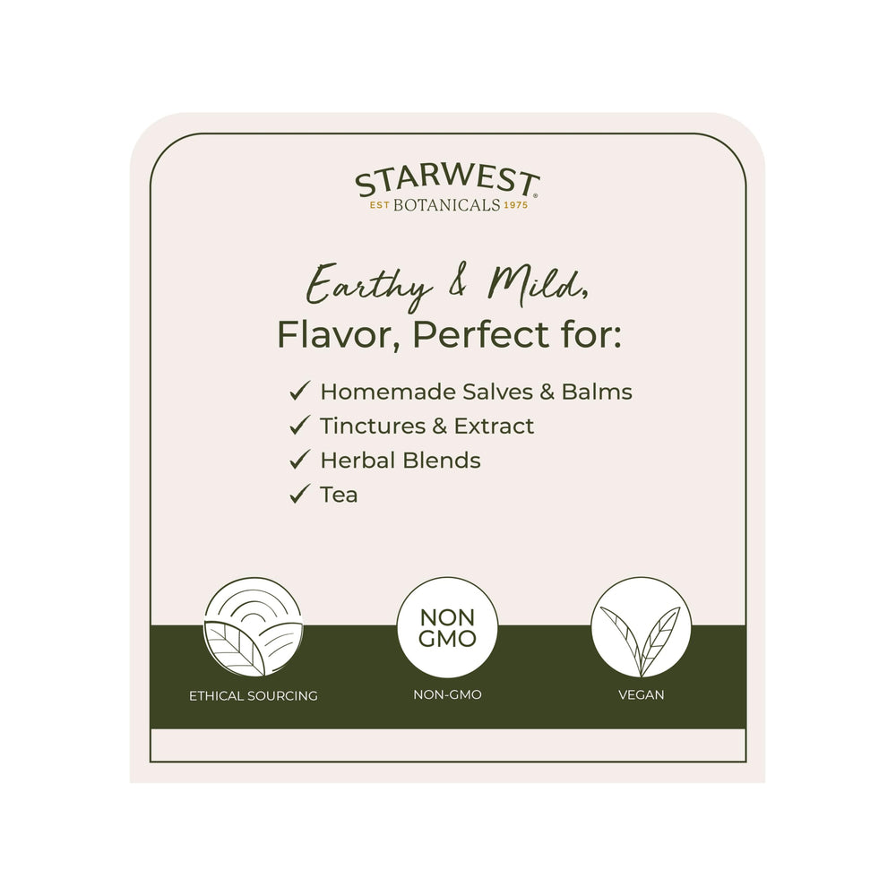 Powdered St. John's Wort ready for tea, tinctures, or capsules