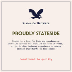 Stateside Growers wheatgrass gluten-free vegan badge image signals clean summer greens.