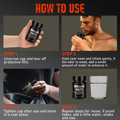 Athlete during football training with energy salts