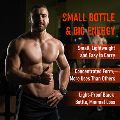 Hockey player with STAY STOKED energy salts