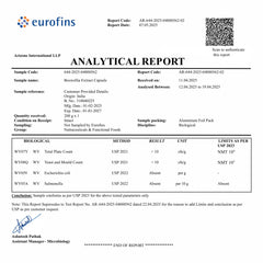 StayAlive Boswellia ingredients panel