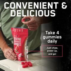 Bottle side view showing product packaging