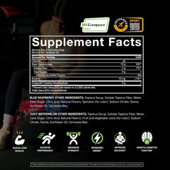 Gym backdrop with supplement bottle and workout gear