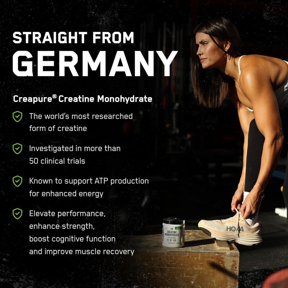 Germany-made Creapure Creatine Monohydrate ingredient icon