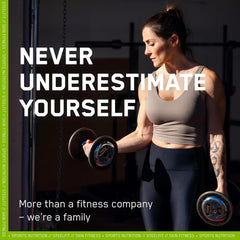 Muscle gain and strength concept image