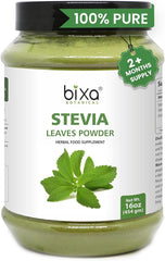 Bixa Botanical Stevia Leaf Powder bottle 16 oz
