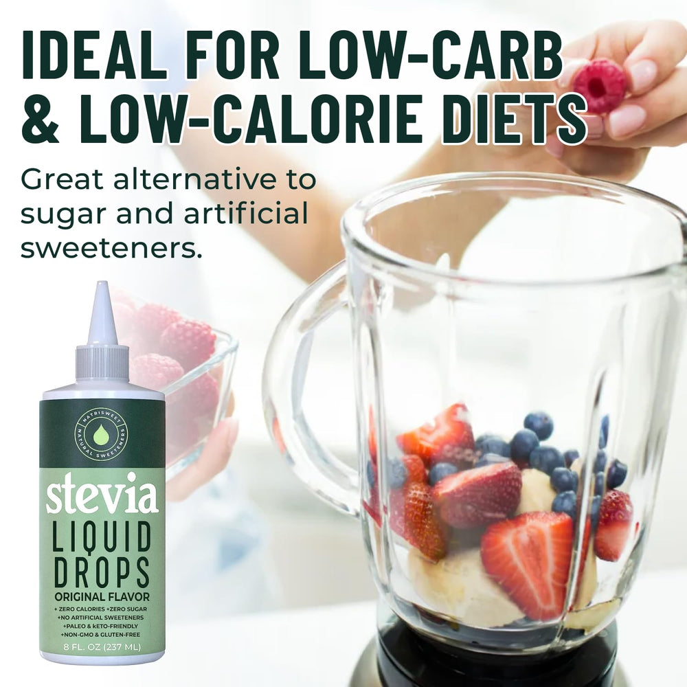 Stevia liquid drops ideal for keto and paleo diets