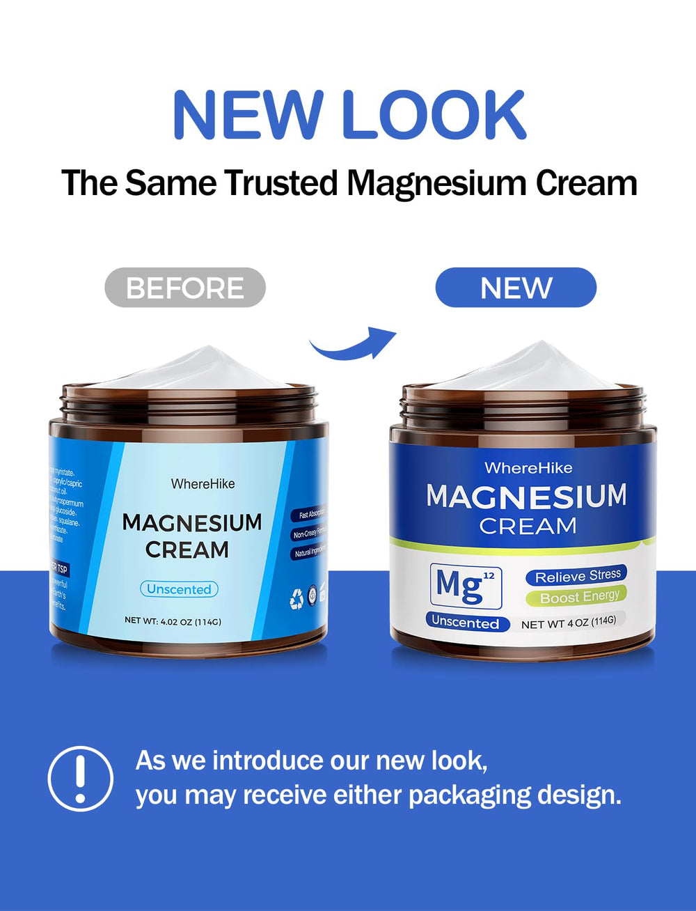 Close-up of magnesium cream texture for muscle relaxation