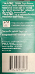 Stim-U-Dent Mint Plaque Removers pack for daily oral care