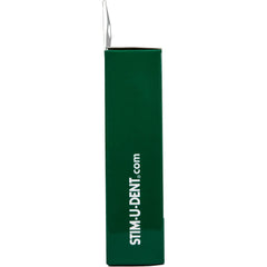 STIM-U-DENT plaque remover sticks arranged for use