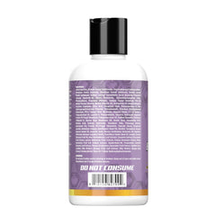 Label showing natural detox formula ingredients