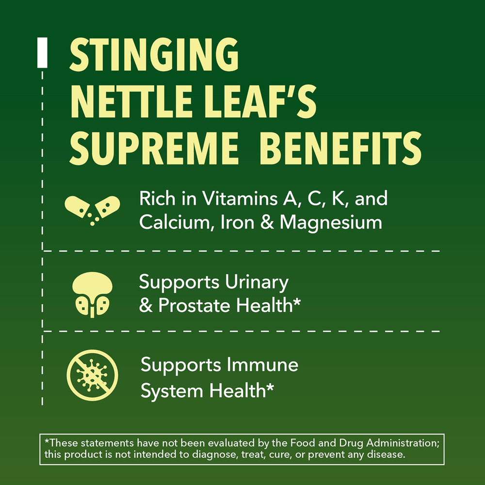 Close-up of the 0.5 mL serving for Stinging Nettle Leaf Extract Liquid Drops