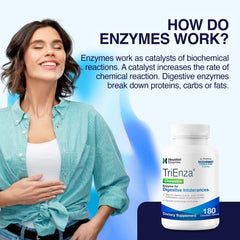 Illustration of digestion in the stomach