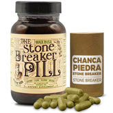 The Stone Breaker Pill 60 capsules bottle on a white background