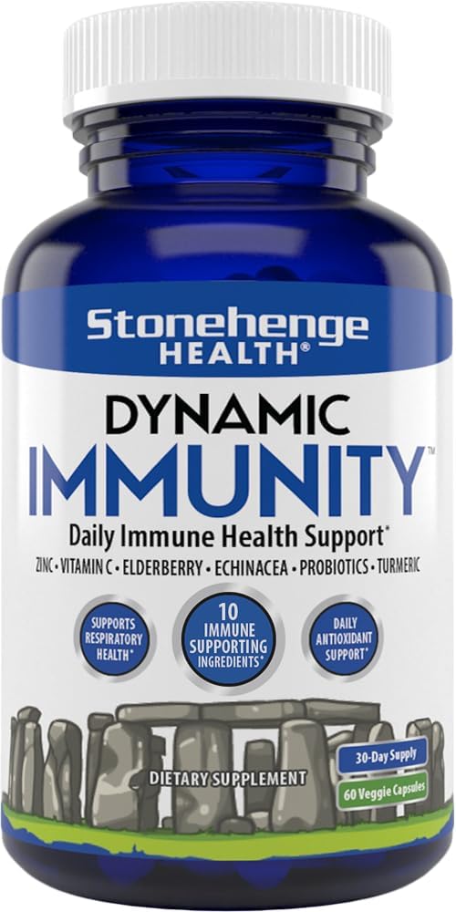 Stonehenge Health Dynamic Immunity bottle front view