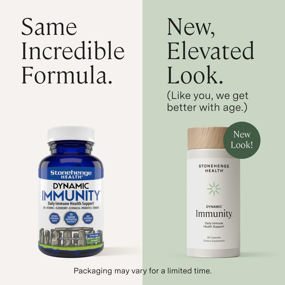 Dynamic Immunity 10-in-1 label close-up