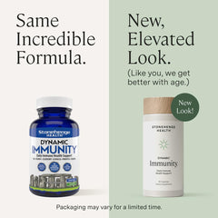 Dynamic Immunity 10-in-1 label close-up