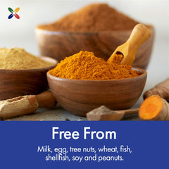 CoQ10 supplement components with vibrant colors