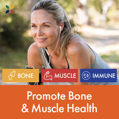 D-Pure Vitamin D3 aiding teeth and bone health with safflower oil