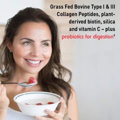 Strawberry Lemonade collagen powder dissolving in water