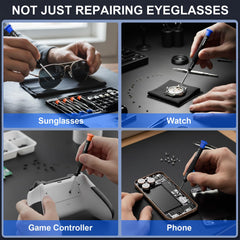 Gift-ready STREBITO Eyeglass Repair Kit for travelers and eyewear owners