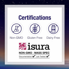 Label showing Suntheanine 200 mg per serving