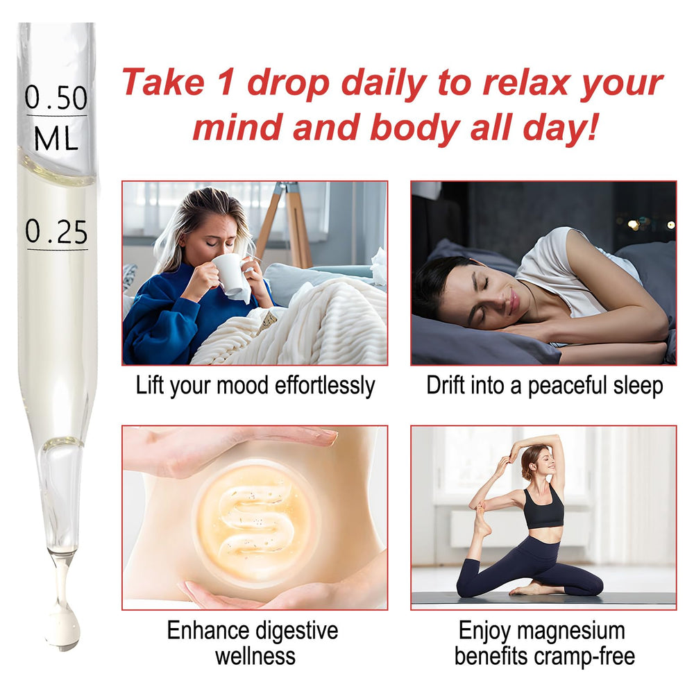 Supports stress relief, sleep, nerves and muscles