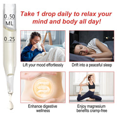 Supports stress relief, sleep, nerves and muscles