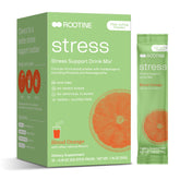 Front view of Stress Support Calm Drink Mix 24-pack packaging