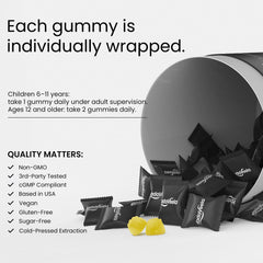 Gummy blend of GABA, Ashwagandha and herbs for sleep support