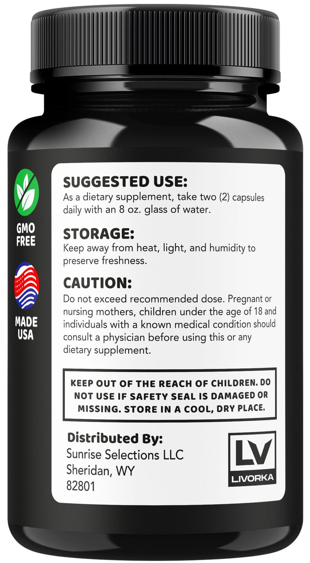 Product packaging of Strong Flow Capsules 3-pack